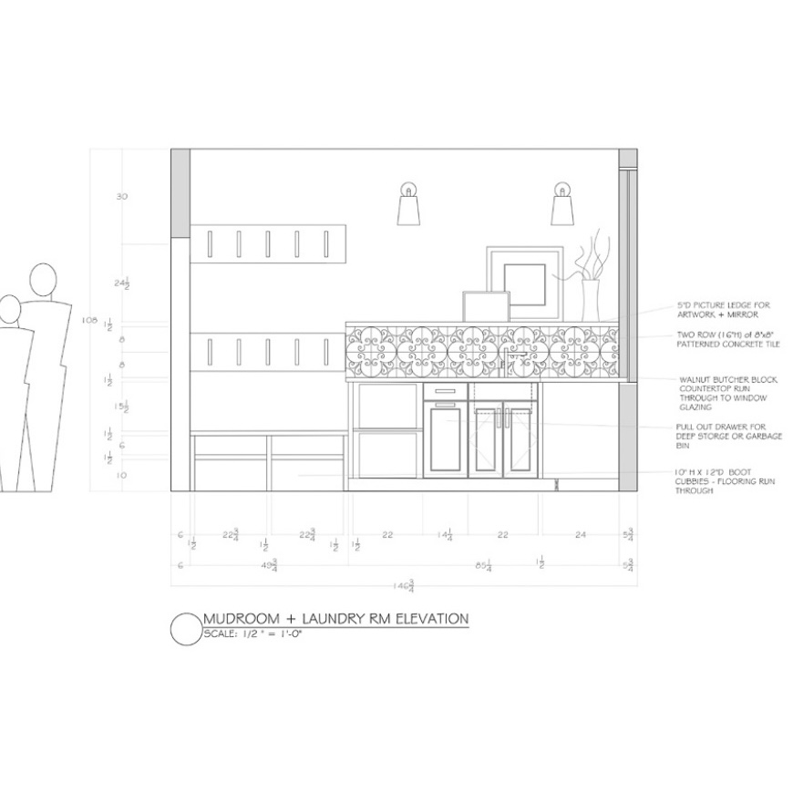 Millwork Drawings (AutoCAD)