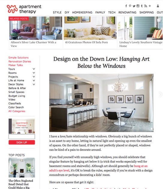 Apartment Therapy Screenshot